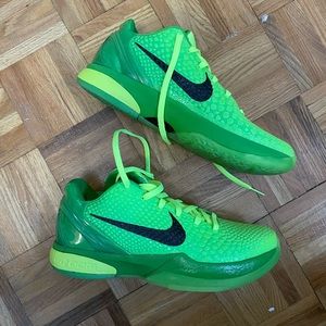 Nike Kobe 6 Proto Grinch size 8.5 US men